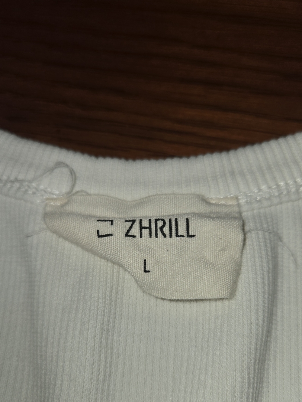 ZHRILL Metallic Ribbed Tank - Picture 7 of 10